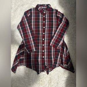 Tulip Plaid Dress XS